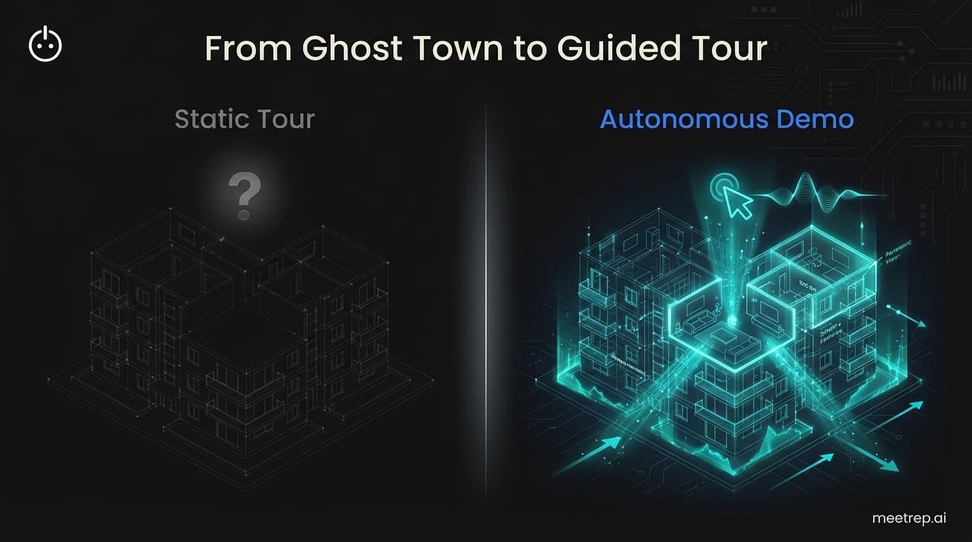 Autonomous Demos for Real Estate: Why Static Tours Are Failing