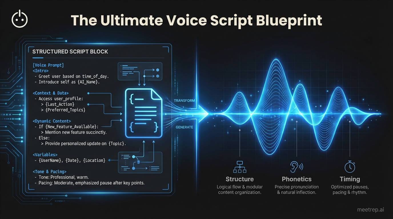 Voice Acting Scripts (Copy-Paste) for Humans & AI Agents [2026]